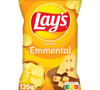 Lay’s saveur emmental 135g