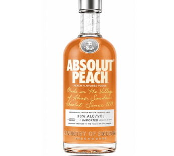Absolute Peach Vodka 70cl